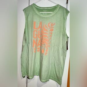 NWT | Torrid Laguna Relaxed Fit Cotton Jersey Crew Neck Tank | Size 2 2X 18/20